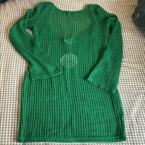 Princess Polly Green Swim Coverup